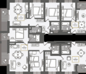 3-комн, 50.5 кв м, этаж 3/10 Г. СОЧИ, АДЛЕРСКИЙ РАЙОН, УЛ. ЛЕНИНА, 280А