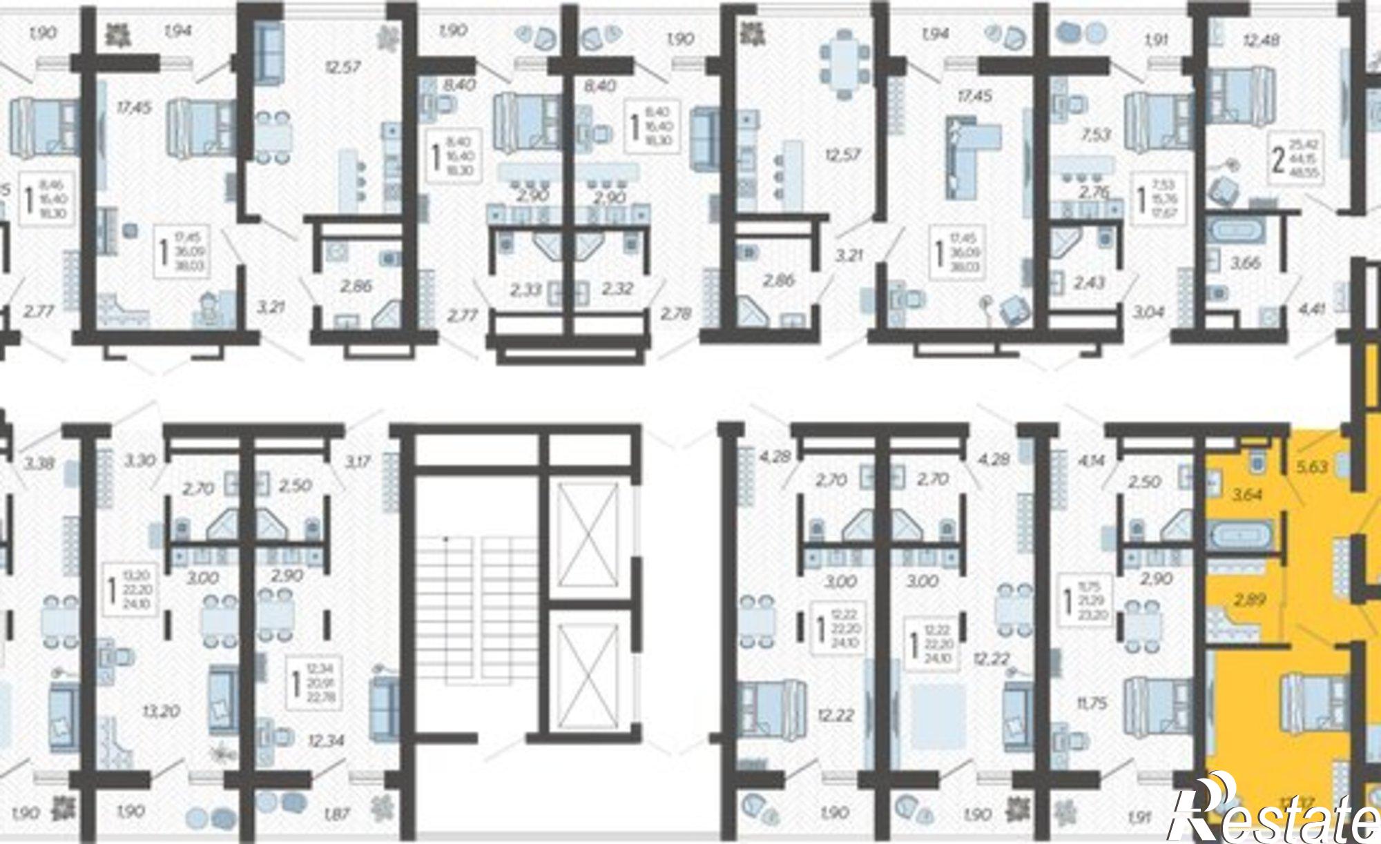 Купить квартиру за 23 930 400 рублей на Ясногорская улица, 16/2 к3