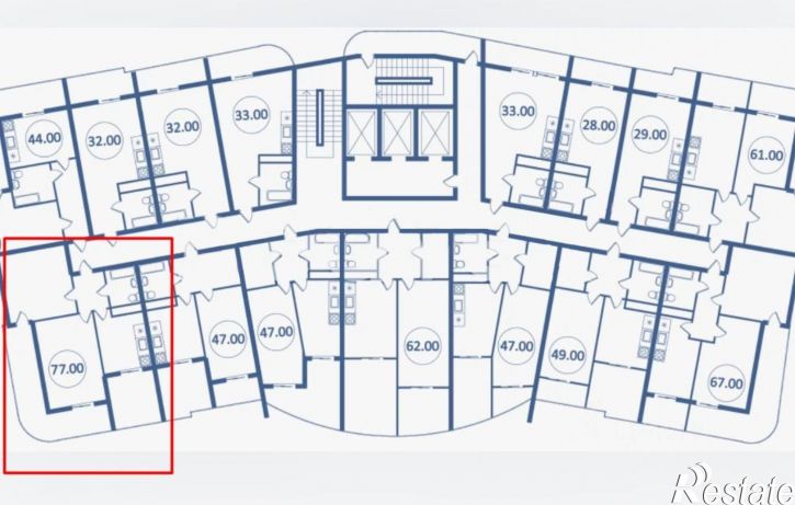 3-комн квартира ул Есауленко, 4 1,  д. 4 1,  к. 1