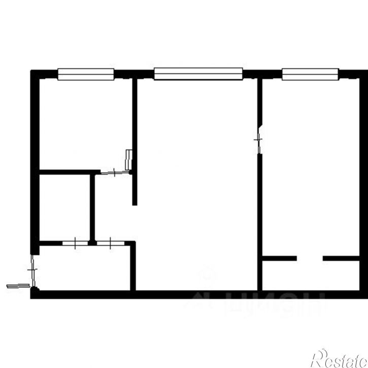 2-комн квартира ул Фрунзе, 21,  д. 21