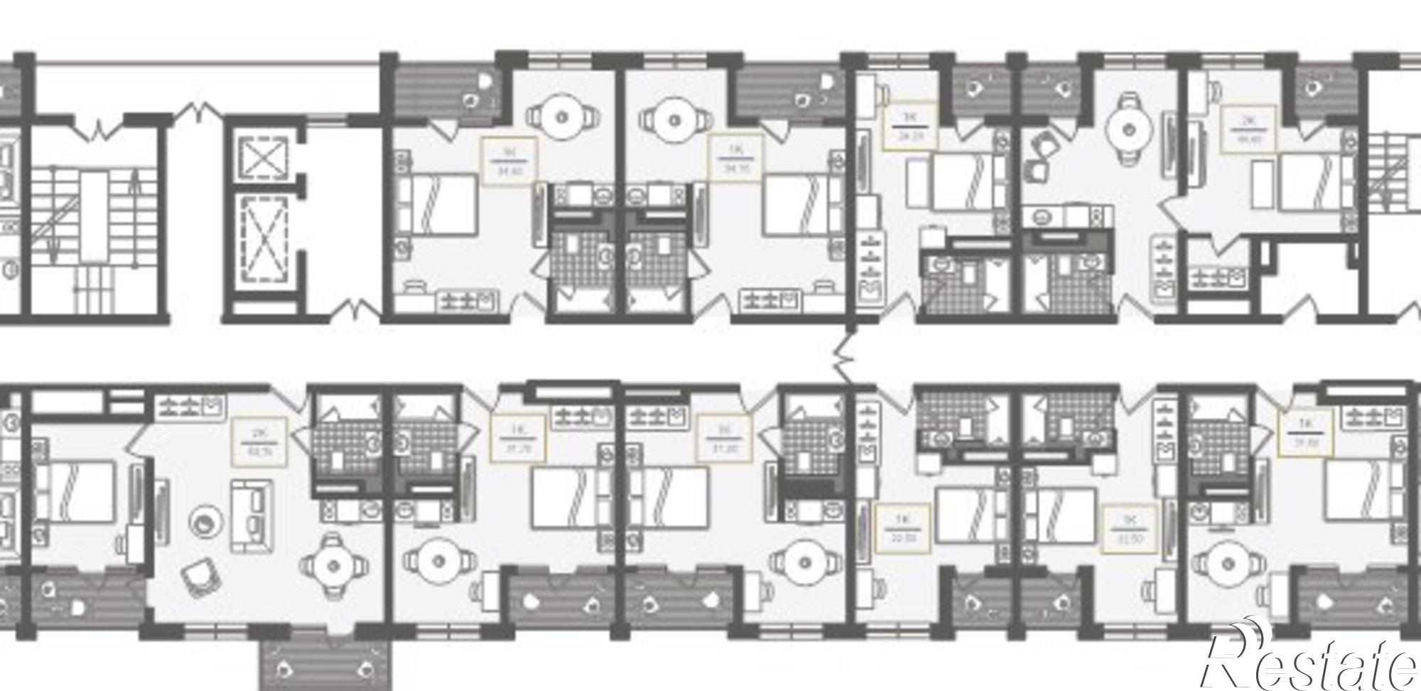Купить квартиру за 32 233 100 рублей на улица Ленина, 282/16