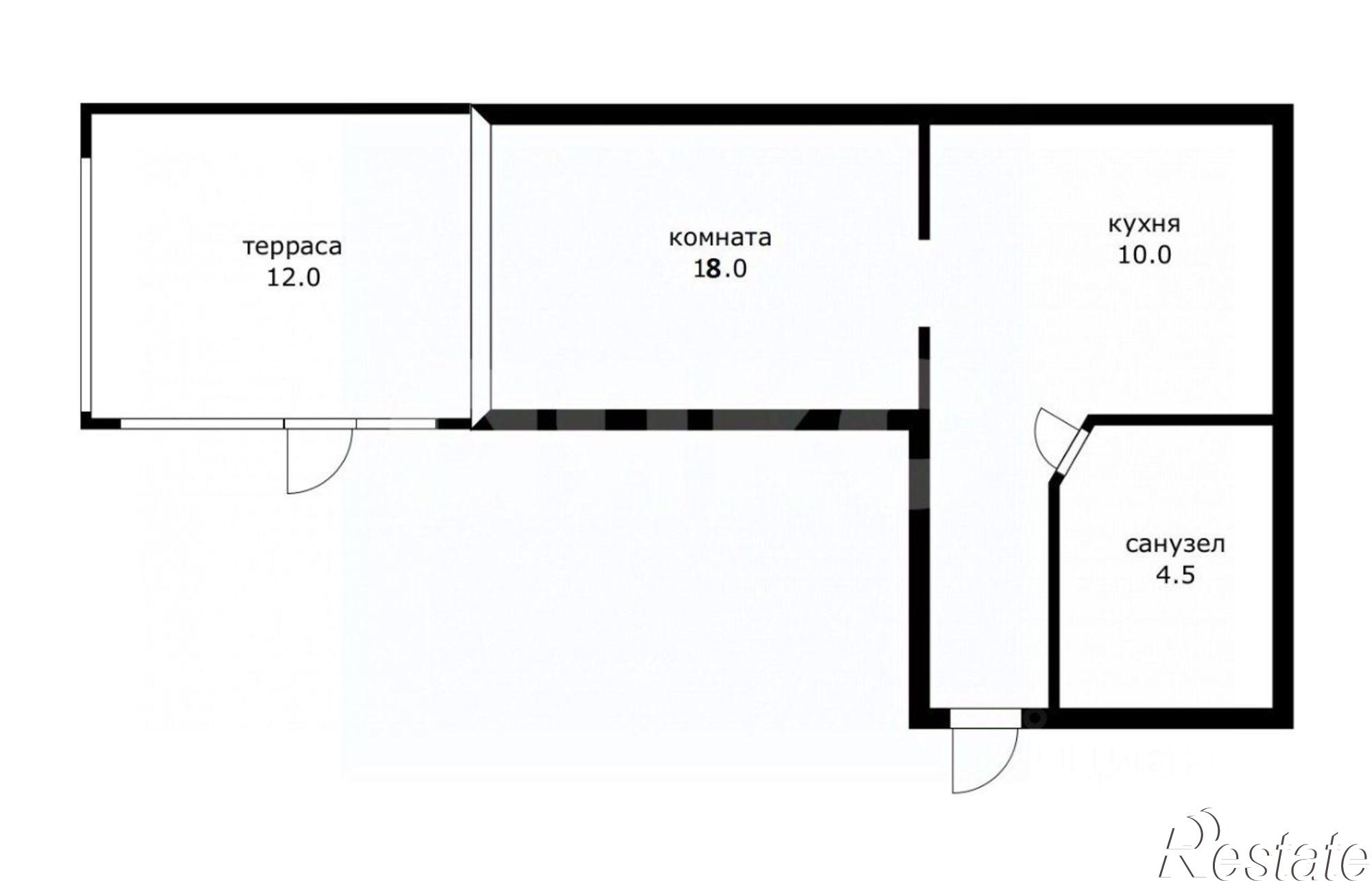 Купить квартиру за 6 950 000 рублей на ул Вишневая, 10/7