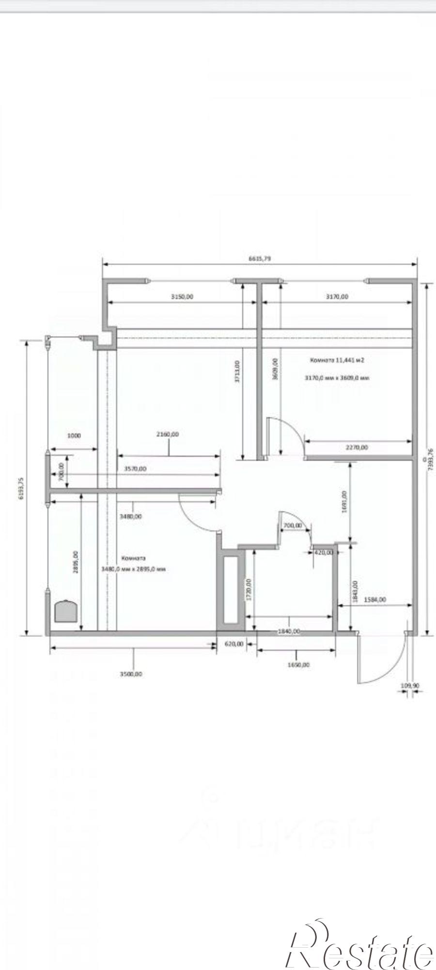 Купить квартиру за 18 500 000 рублей на Армавирская улица, 20А к1