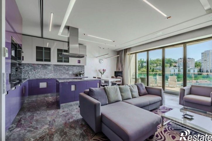 3-комн квартира Сочи, Курортный проспект