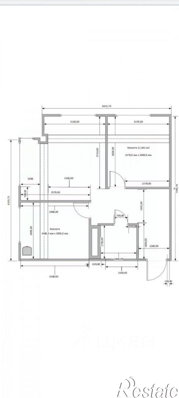 3-комн квартира Армавирская улица, 20А к1,  д. 20А к1