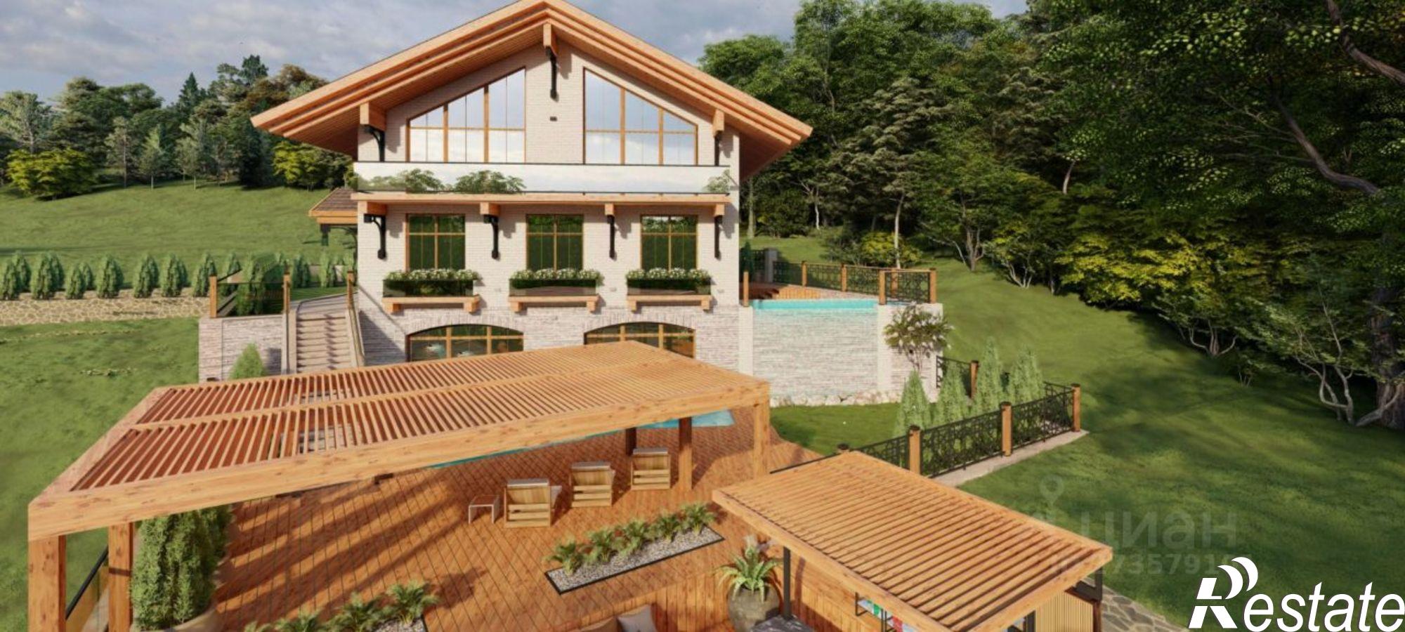 Купить дачу, дом, коттедж за 350 000 000 рублей на Калиновый переулок, 45