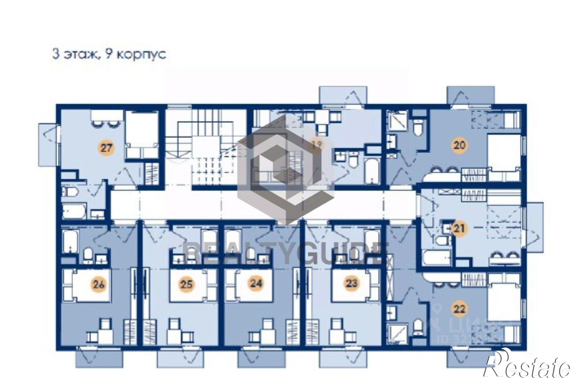 Купить квартиру за 7 870 500 рублей на Главная улица, 17/30