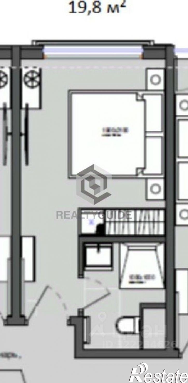 1-комн квартира Главная улица, 9,  д. 9