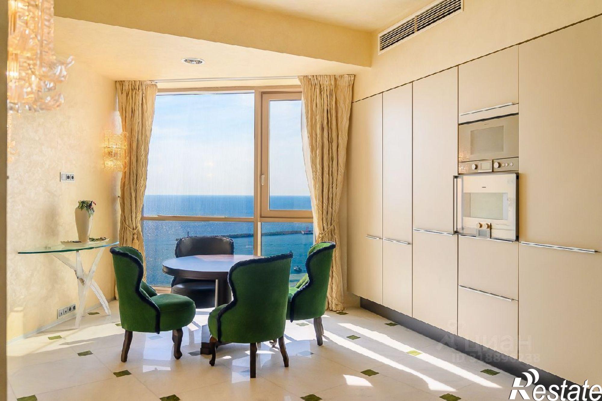 Купить квартиру за 80 000 000 рублей на Морской переулок, 1/1