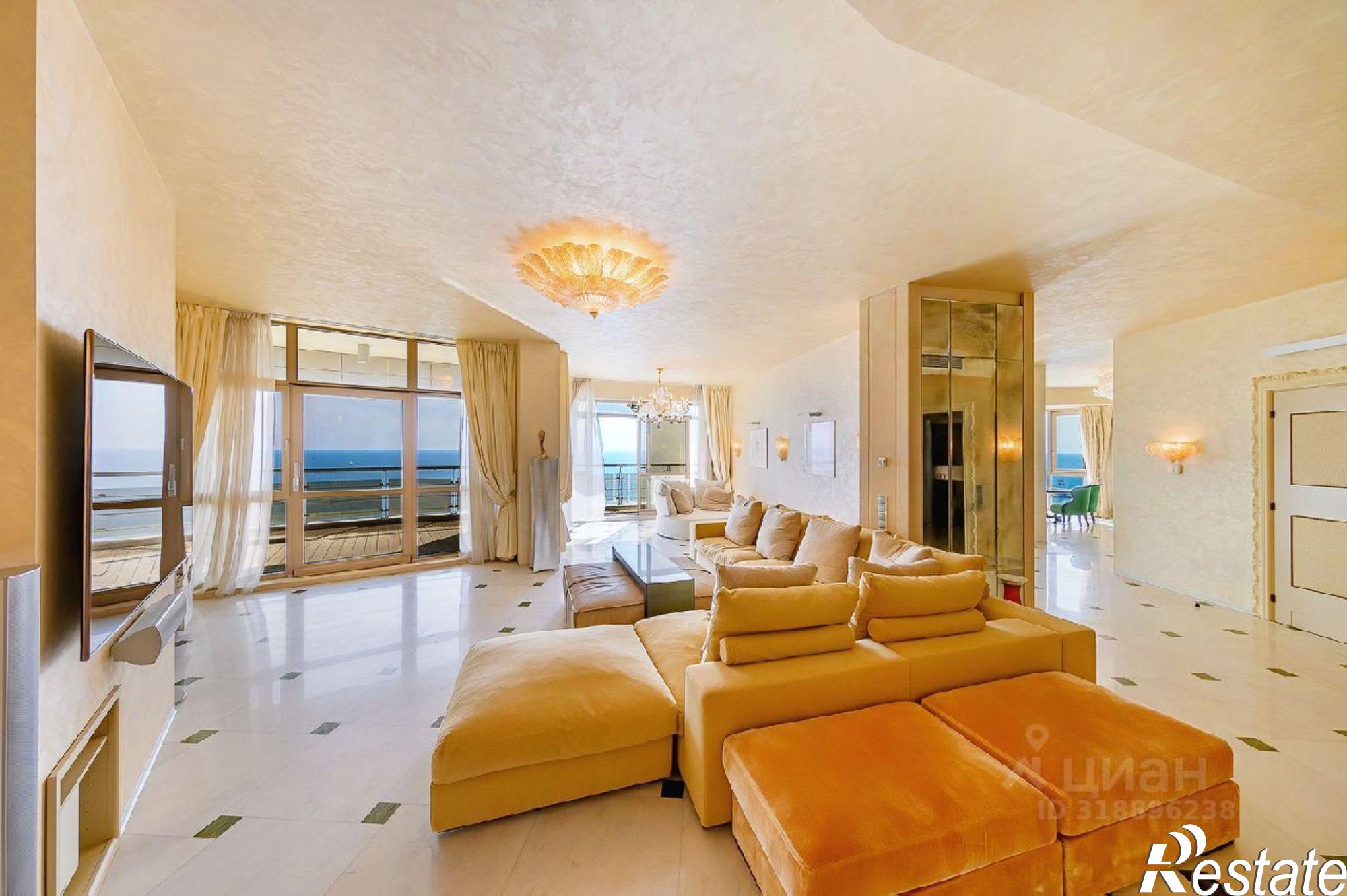 Купить квартиру за 80 000 000 рублей на Морской переулок, 1/1