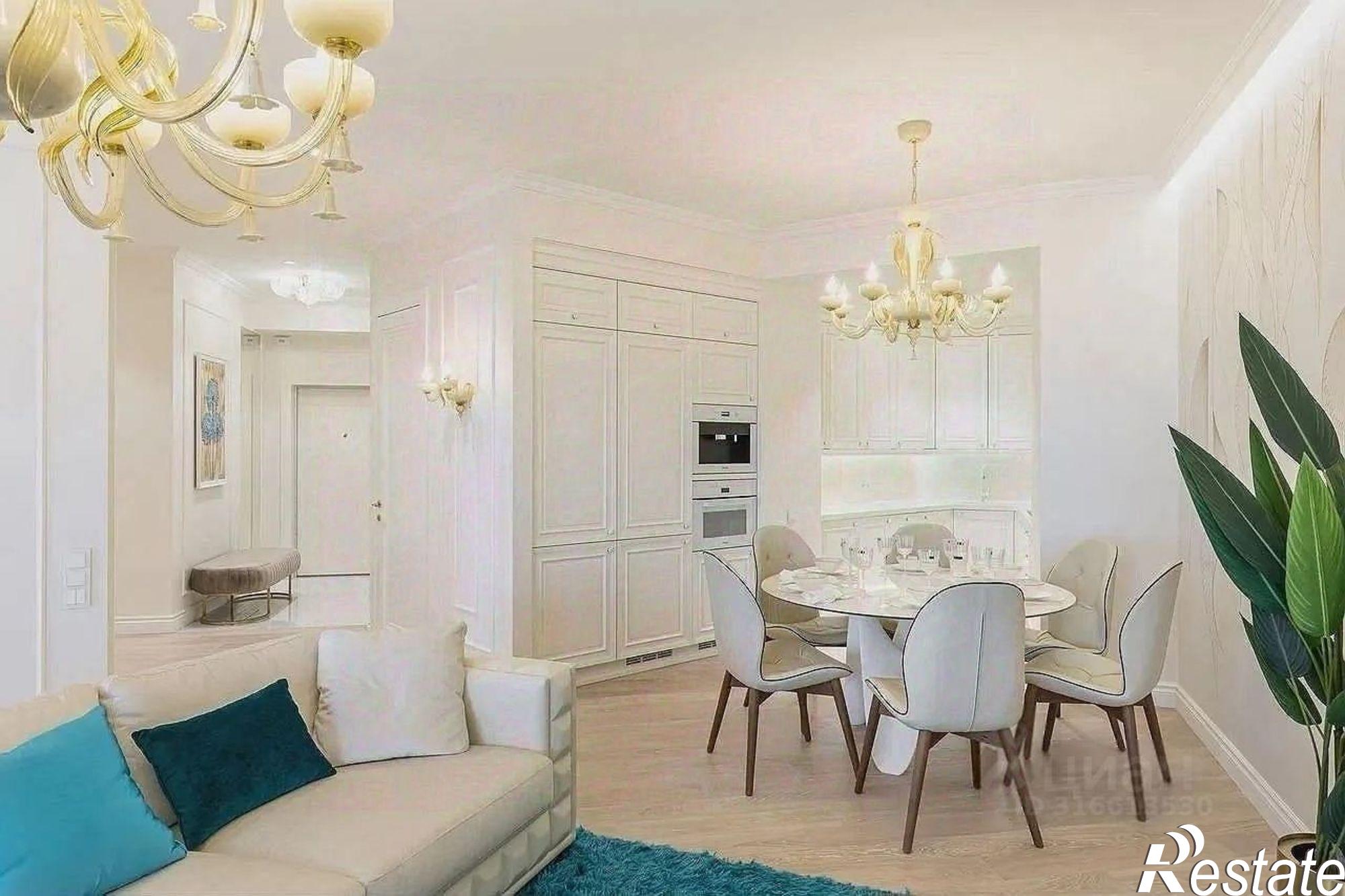 Купить квартиру за 168 000 000 рублей на Морской переулок, 1/1