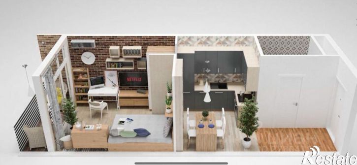 1-комн квартира ул Батумское шоссе, 28,  д. 28