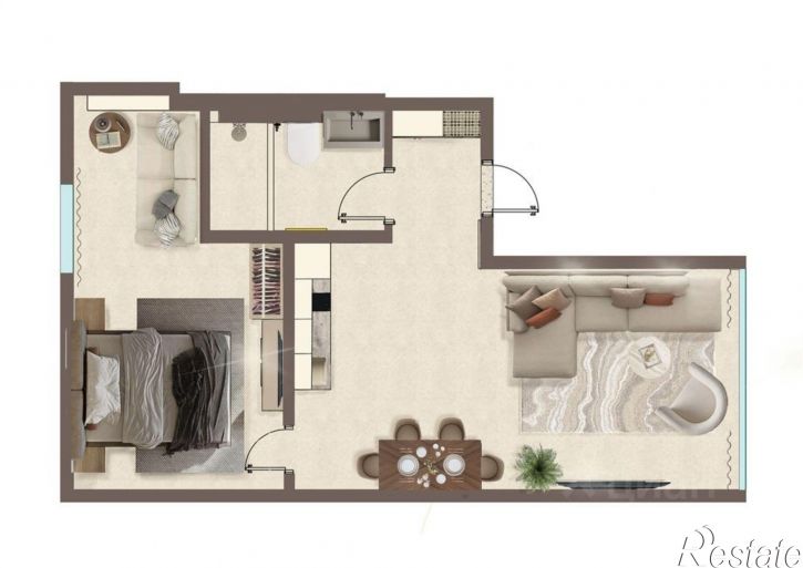 2-комн квартира ул Несебрская, 6Б,  д. 6Б