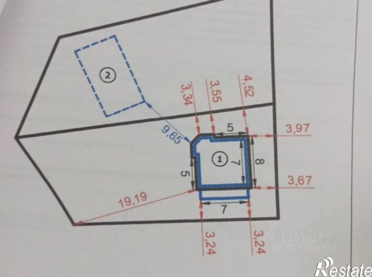 Земельный участок ЖСТ Слава