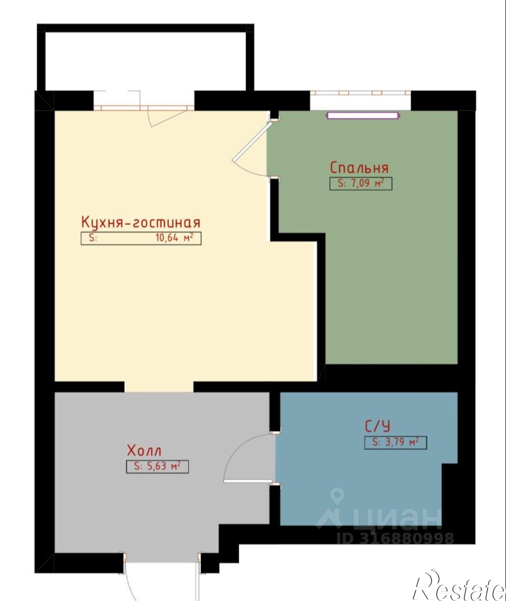 Купить квартиру за 12 000 000 рублей на улица Искры, 66/9