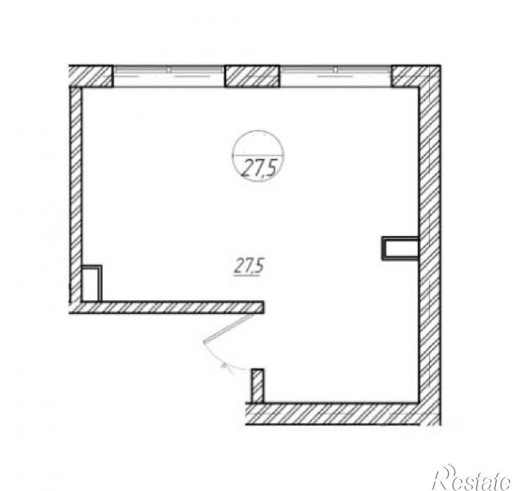 1-комн квартира Краснодонская улица, 57,  д. 57