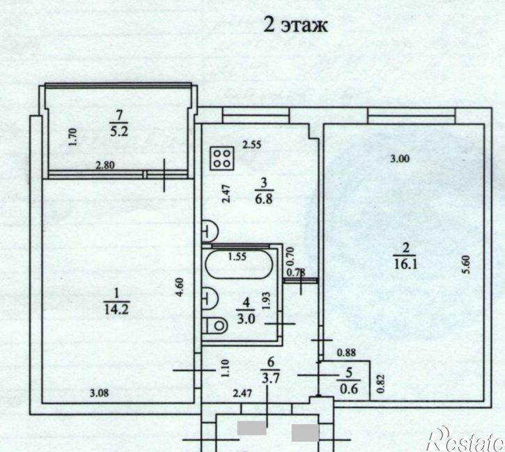 2-комн квартира ул Армавирская, 92,  д. 92