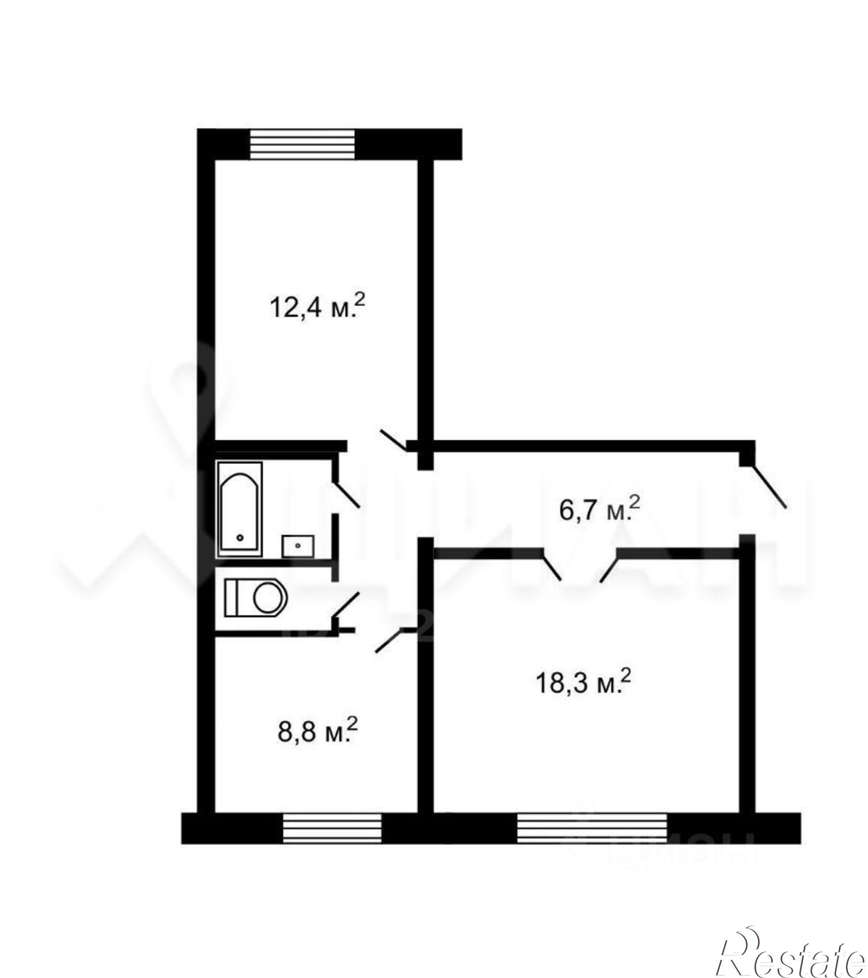 Купить квартиру за 11 500 000 рублей на ул Голубые дали, 38