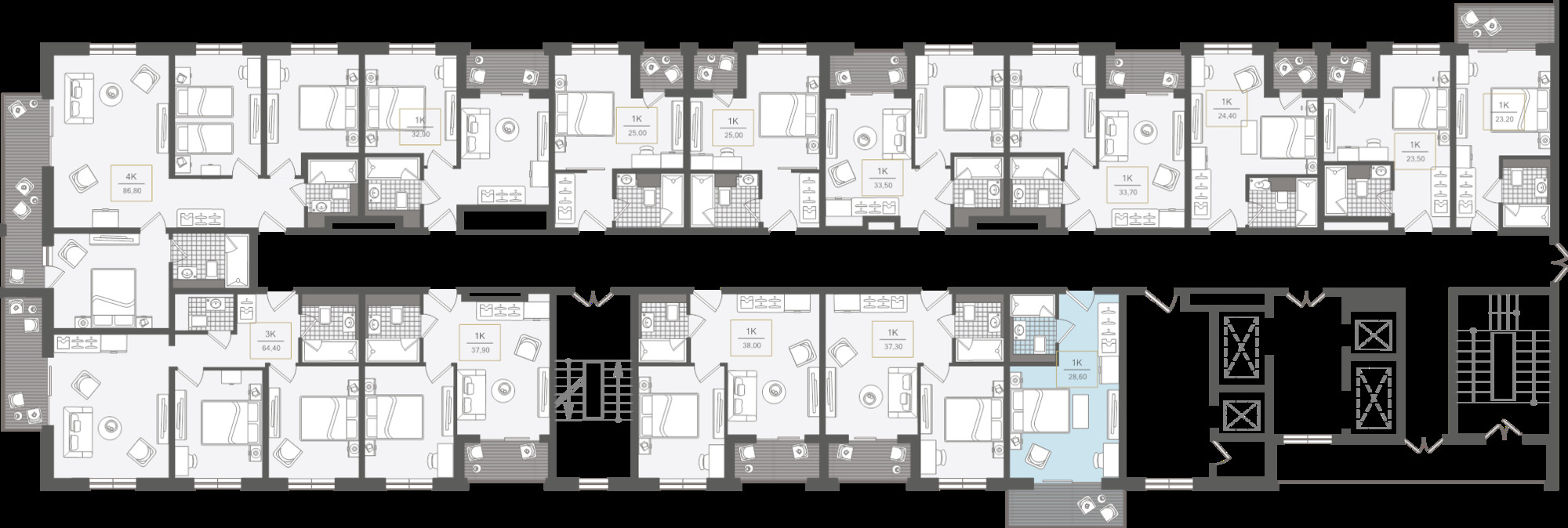 Купить квартиру за 35 430 300 рублей на Г. СОЧИ, АДЛЕРСКИЙ РАЙОН, УЛ. ЛЕНИНА, 280А