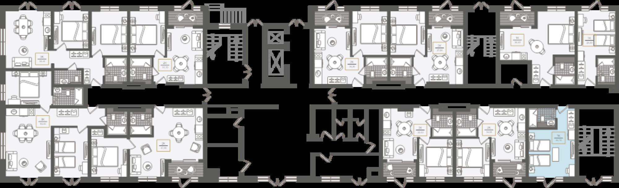 Купить квартиру за 26 377 300 рублей на Г. СОЧИ, АДЛЕРСКИЙ РАЙОН, УЛ. ЛЕНИНА, 280А