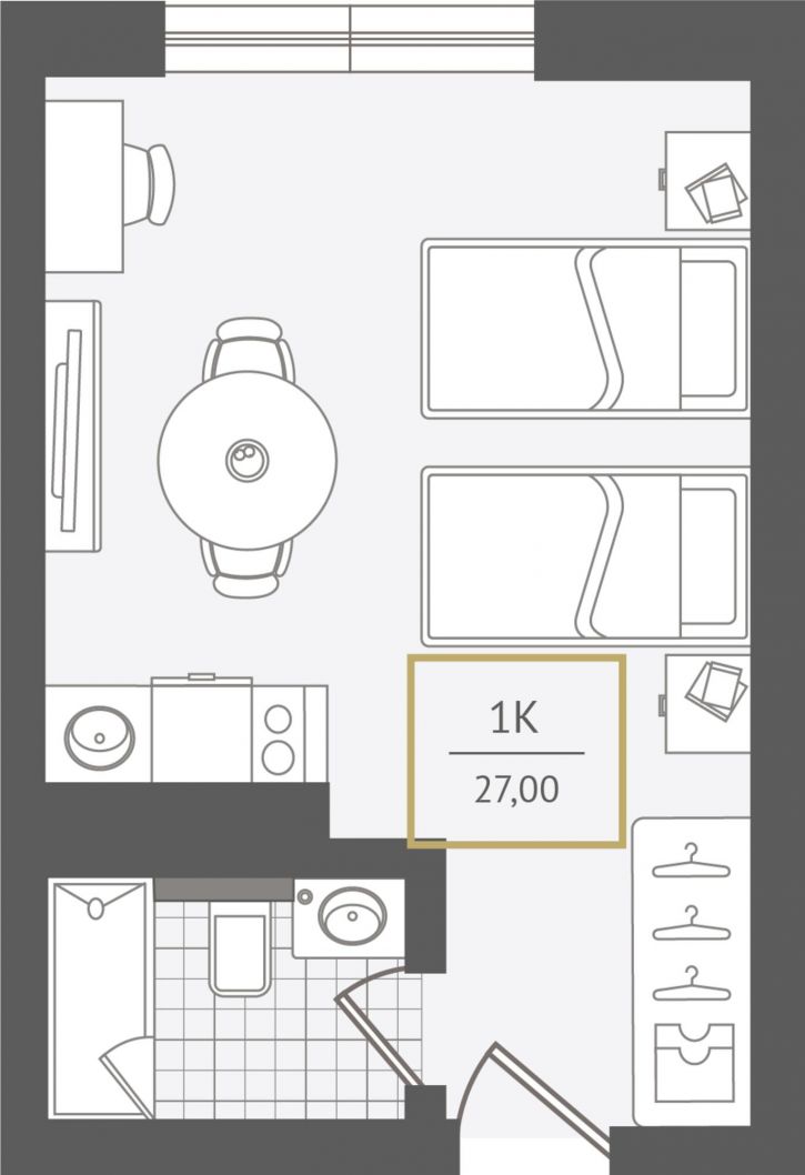 1-комн квартира в новом доме Г. СОЧИ, АДЛЕРСКИЙ РАЙОН, УЛ. ЛЕНИНА, 280А