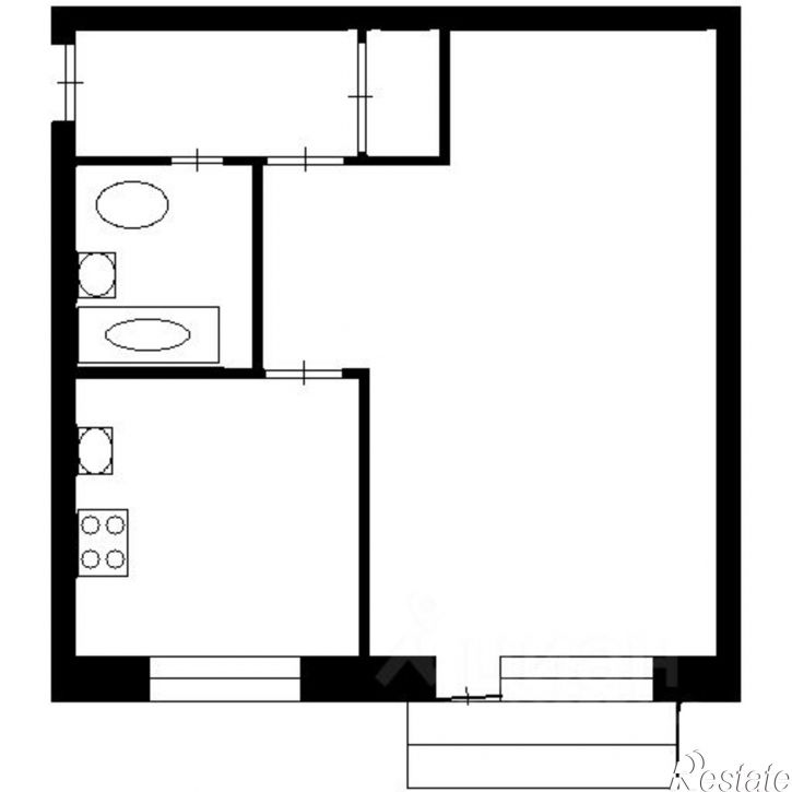1-комн квартира ул Пирогова, 26,  д. 26