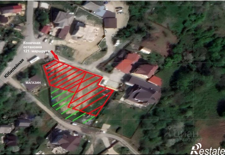 Земельный участок ул Урожайная, 2 1,  д. 2 1,  к. 1