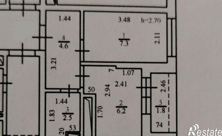 2-комн квартира Ясногорская улица, 16/2 к1,  д. 16/2 к1