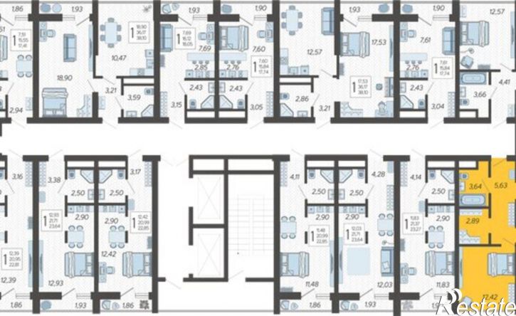 3-комн квартира ул Ясногорская, 34,  д. 34