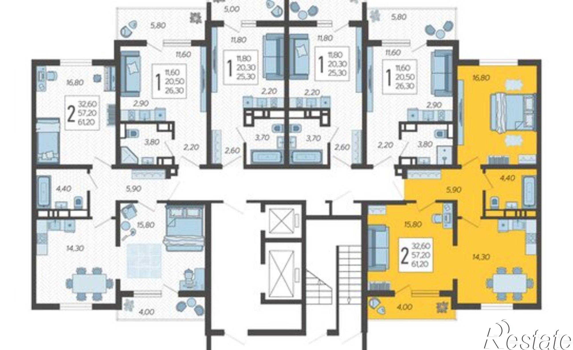 Купить квартиру за 17 197 200 рублей на СНТ ИВОВ Фронтовик, 100