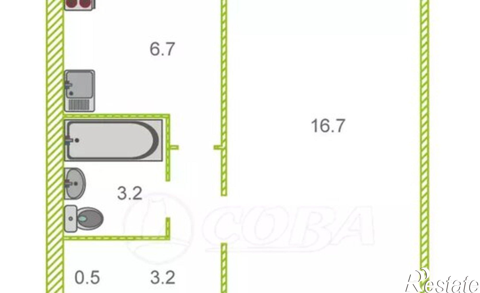 Купить квартиру за 7 100 000 рублей на ул Дивноморская, 17