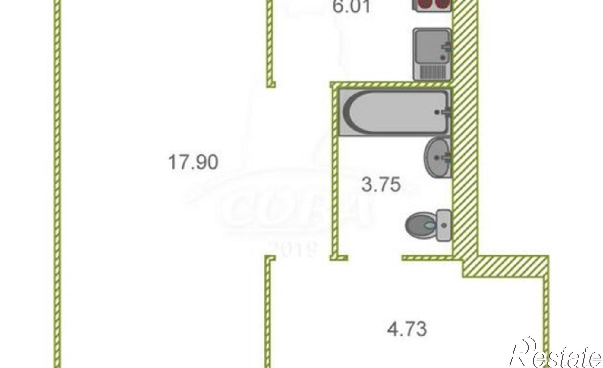 Купить квартиру за 10 650 000 рублей на улица Цюрупы, 13А