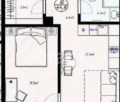 1-комн, 41кв м, этаж 3/8 улица Ленина, 290/8 к3