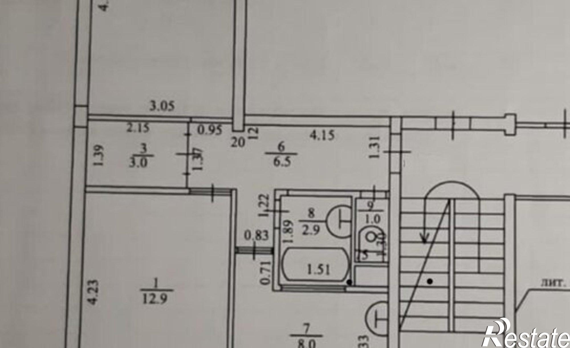 Купить квартиру за 9 500 000 рублей на Вишнёвая улица, 10