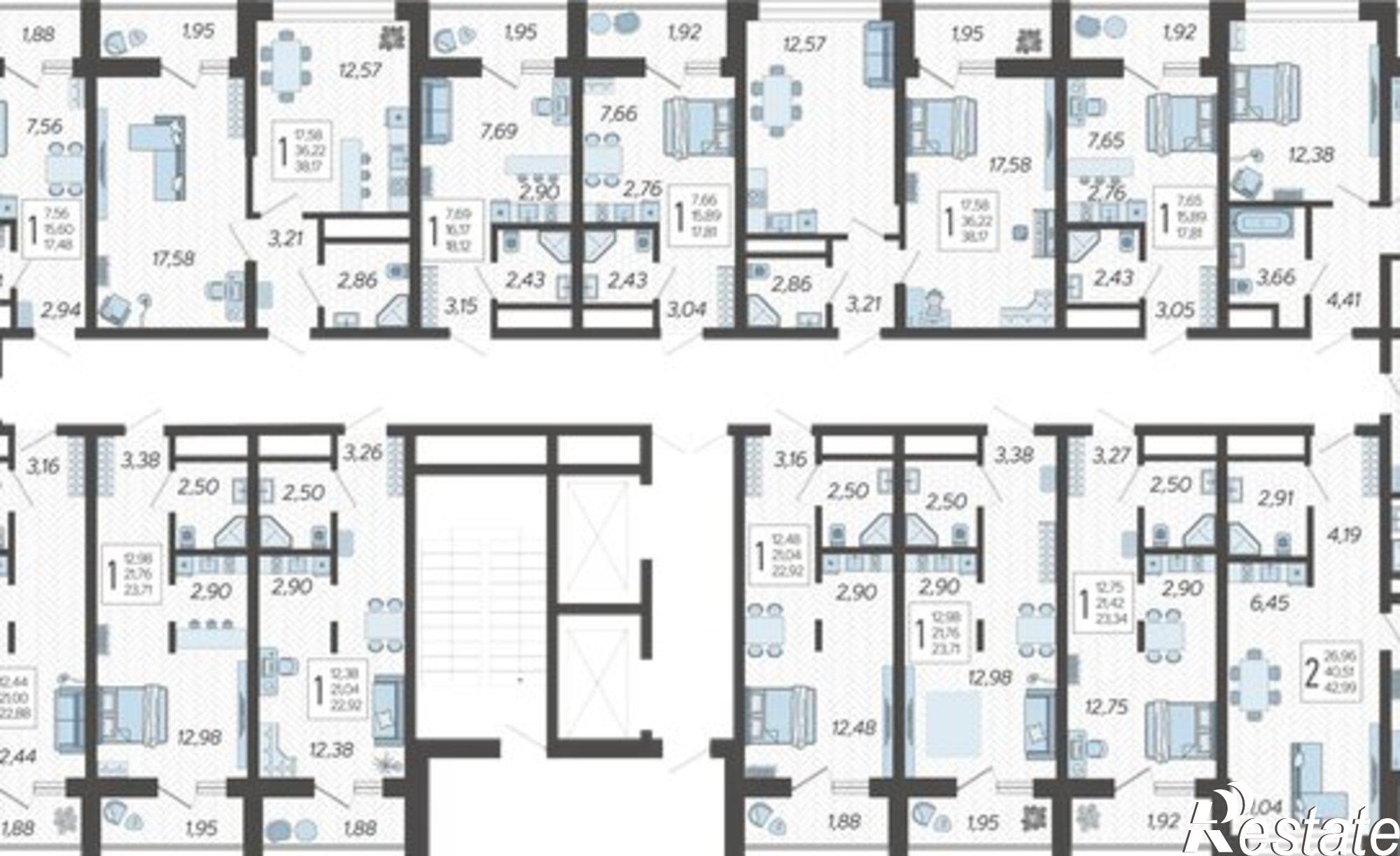 Купить квартиру за 18 199 300 рублей на Ясногорская улица, 16/2 к12