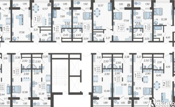 2-комн квартира в новом доме Ясногорская улица, 16/2 к12,  д. 16/2 к12