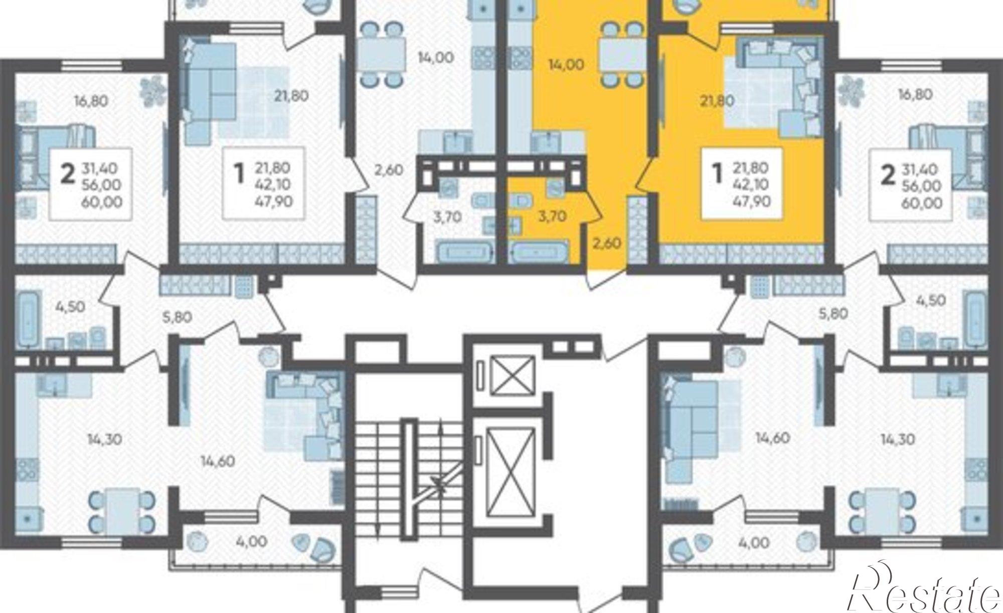 Купить квартиру за 15 974 600 рублей на СНТ ИВОВ Фронтовик, 100