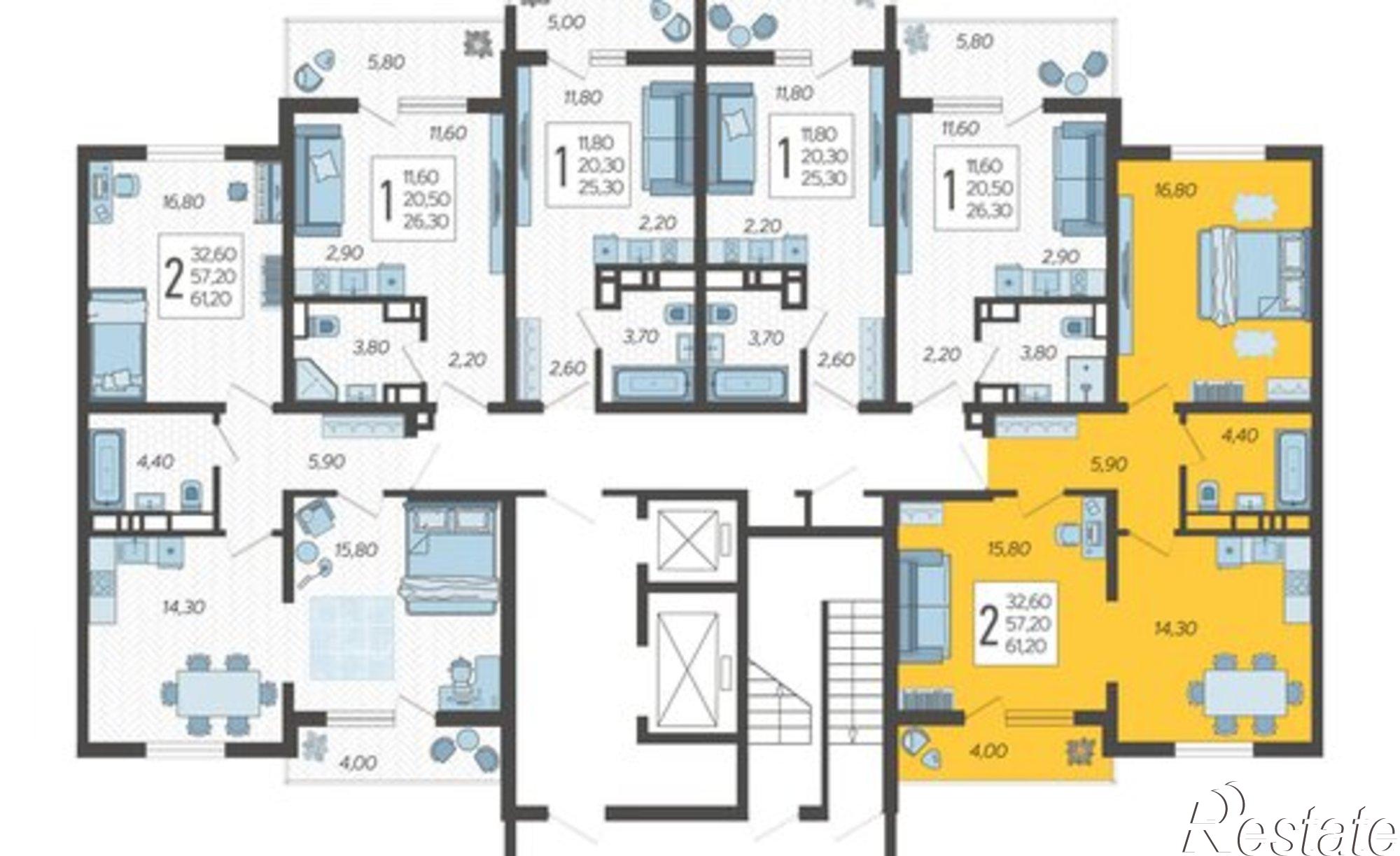 Купить квартиру за 17 105 400 рублей на СНТ ИВОВ Фронтовик, 100
