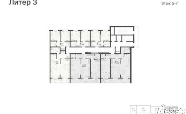 1-комн квартира в новом доме ул Краснодонская, 46,  д. 46