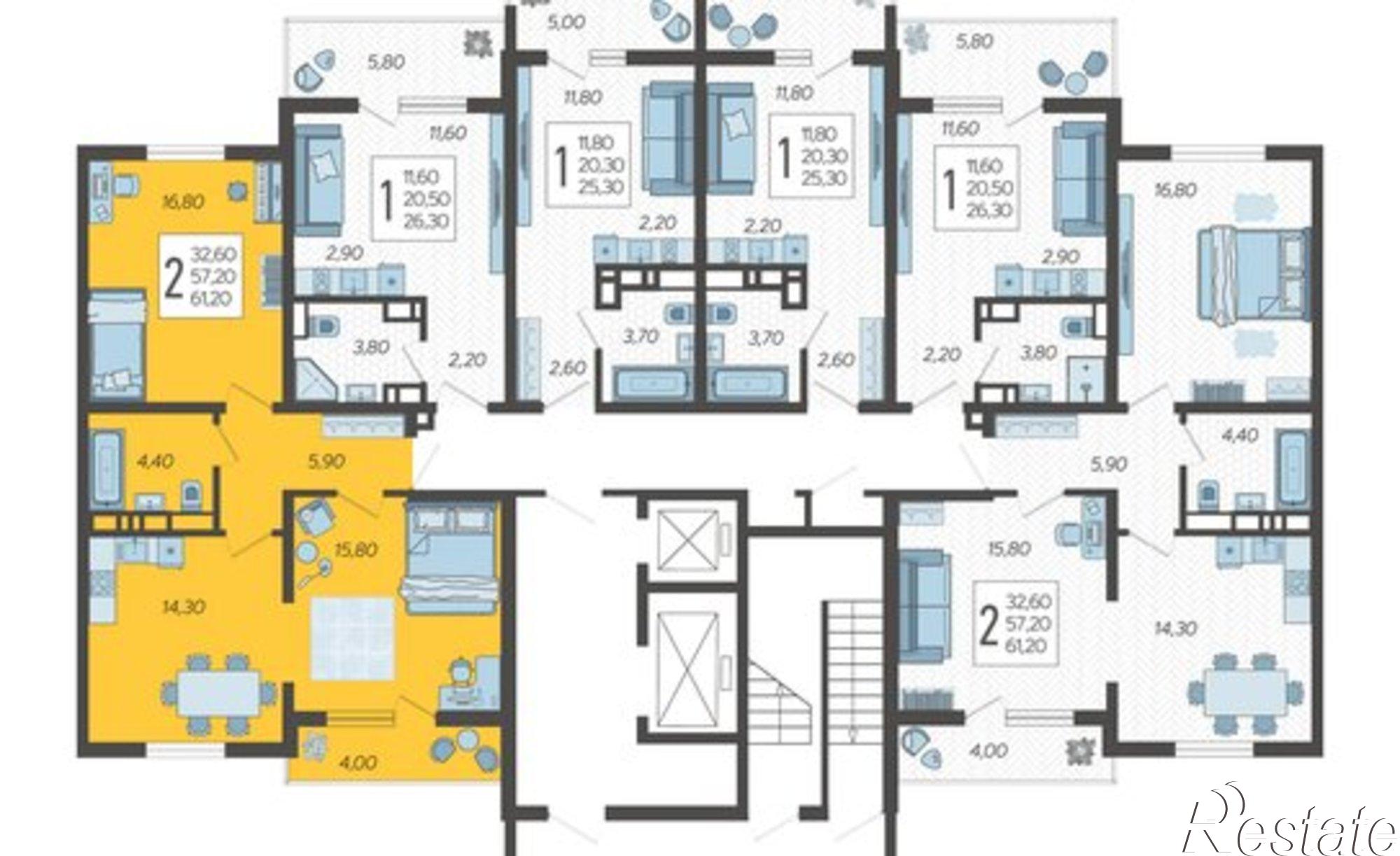Купить квартиру за 17 105 400 рублей на СНТ ИВОВ Фронтовик, 100