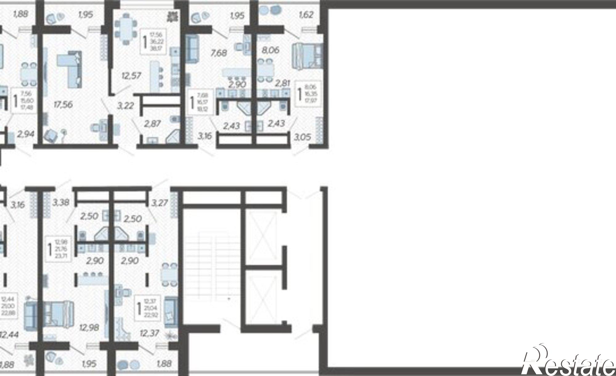 Купить квартиру за 18 199 300 рублей на Ясногорская улица, 16/2 к12