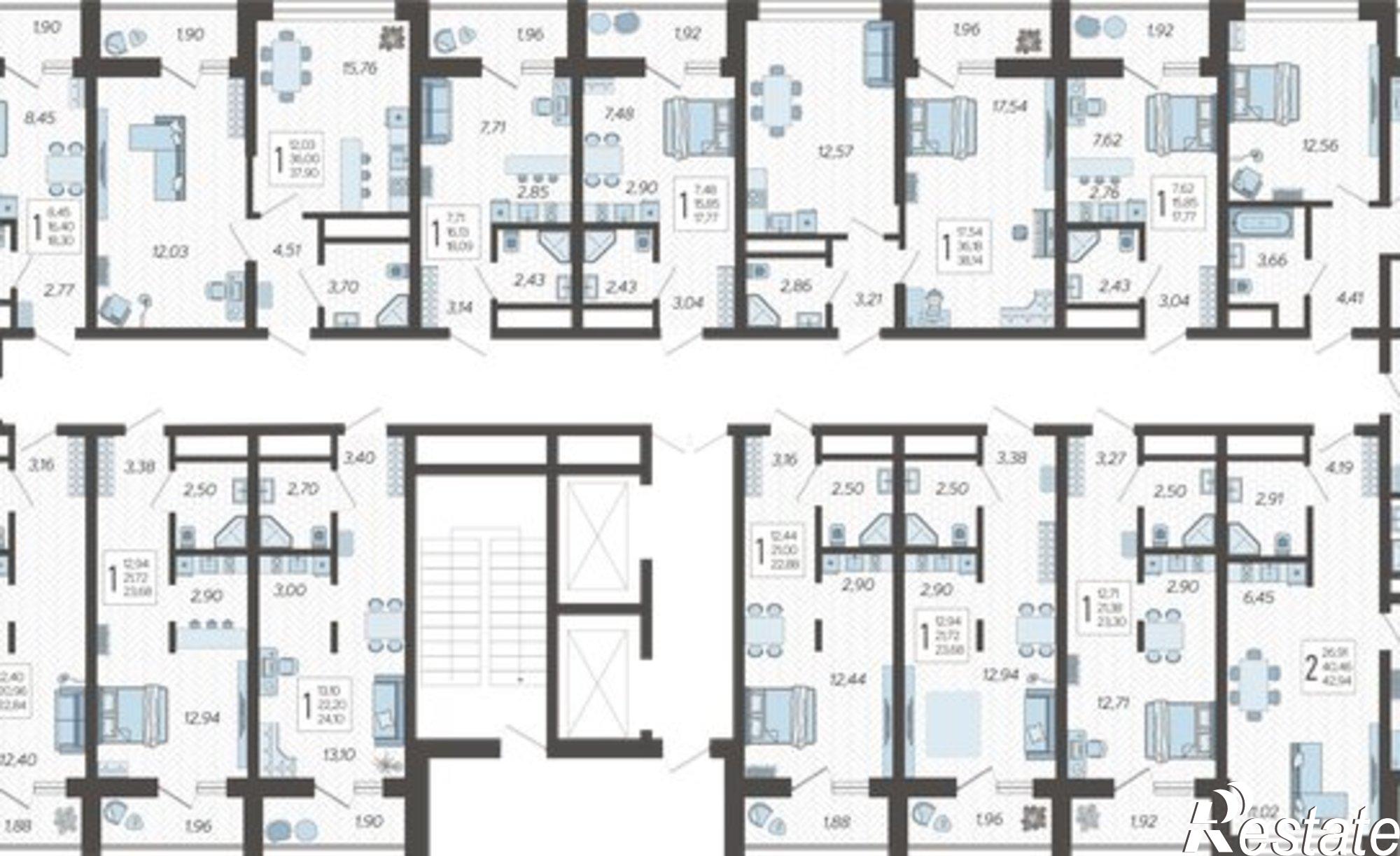 Купить квартиру за 19 288 800 рублей на Ясногорская улица, 16/2 к4