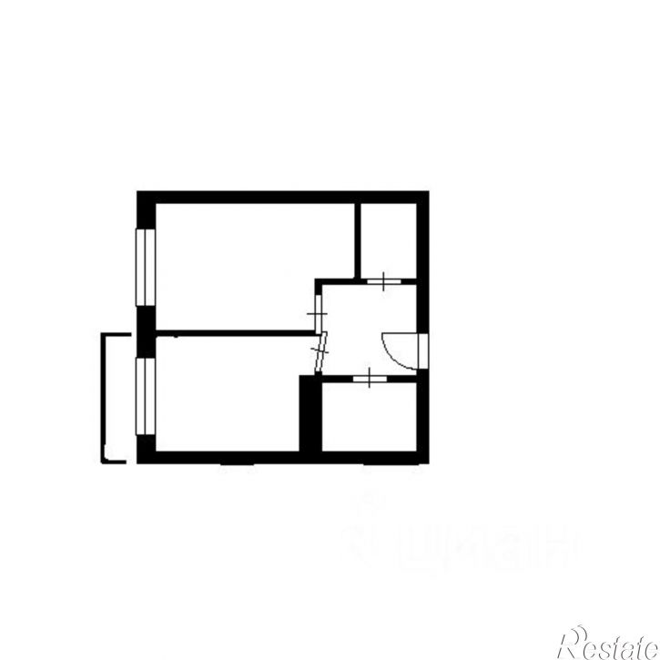 1-комн квартира Туапсинская улица, 43,  д. 43