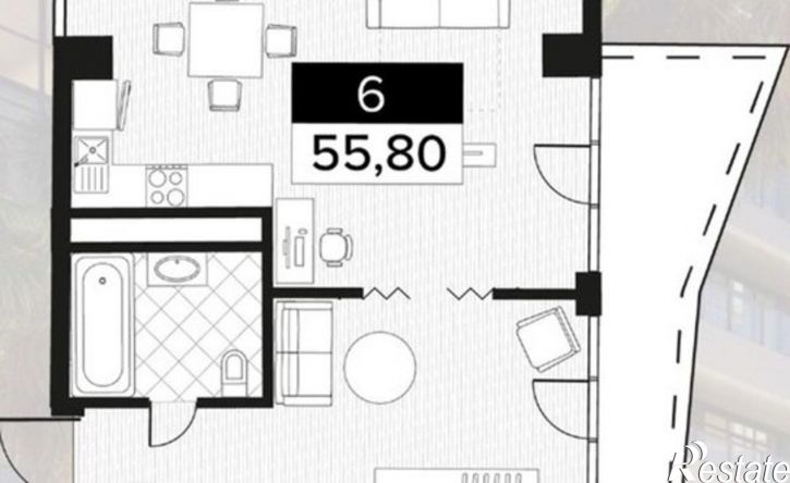 2-комн квартира ул Просвещения, 24А,  д. 24А