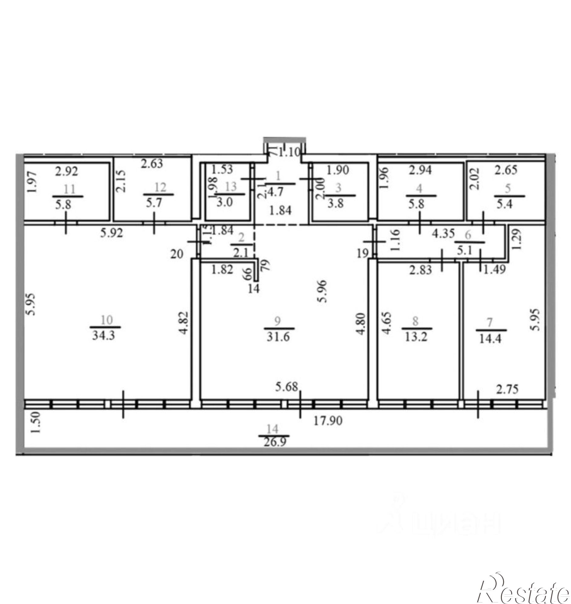 Купить квартиру за 155 000 000 рублей на улица Орджоникидзе, 11/1