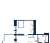 1-комн, 50 кв м, этаж 1/4 ул Ленина, 219Л