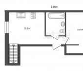 3-комн, 130кв м, этаж 2/2 ул Ленина, 219/21