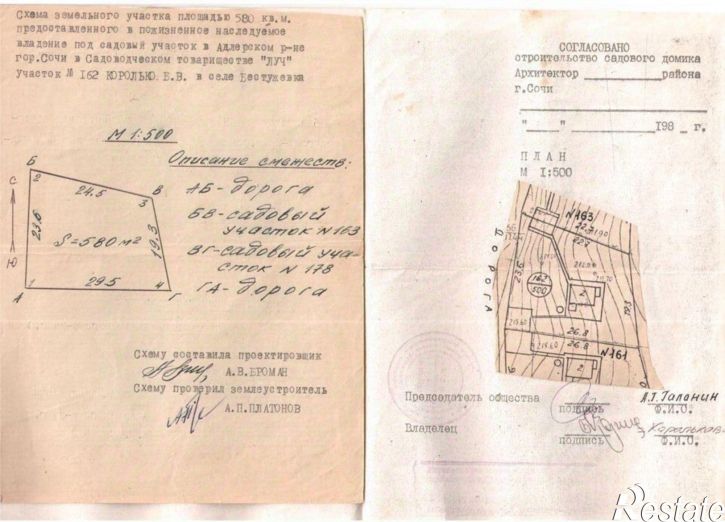 Земельный участок городской округ Сочи
