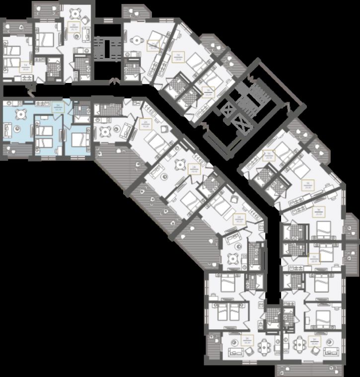 3-комн квартира в новом доме Г. СОЧИ, АДЛЕРСКИЙ РАЙОН, УЛ. ЛЕНИНА, 280А