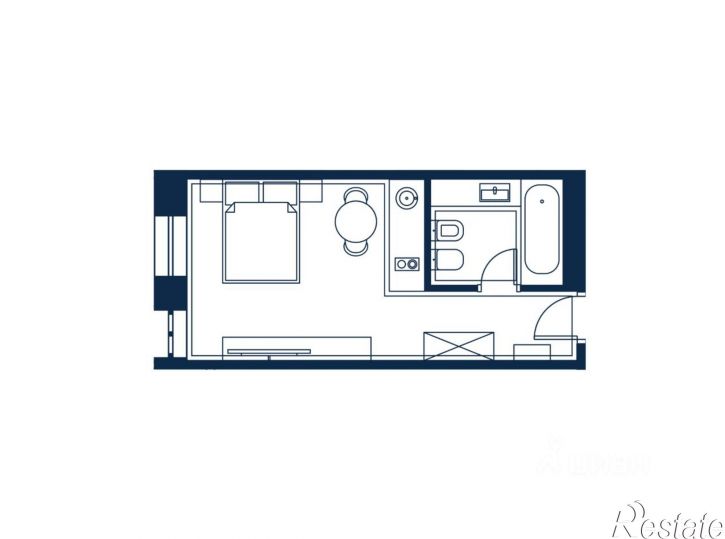 1-комн квартира в новом доме ул Ленина, 219Л,  д. 219Л